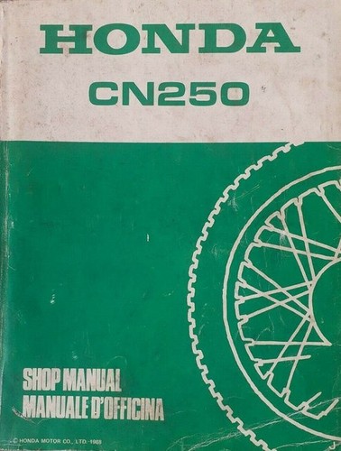 Manuale officina honda 250 - manuale,